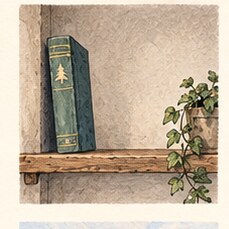 Illustration for “The Uncrowded Shelf”