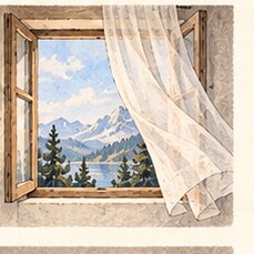 Illustration for “The Open Window”