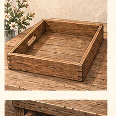 Illustration for “The Empty Tray”