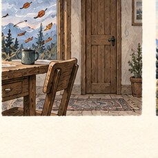 Illustration for “A Door Against Noise”