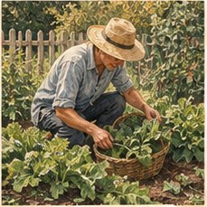 Illustration for “The Uncounted Garden”