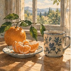 Illustration for “The Quiet Balcony”