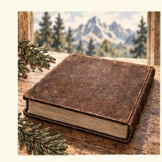 Illustration for “The Book Turned Down”