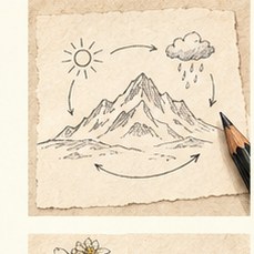 Illustration for “The Redrawn Diagram”
