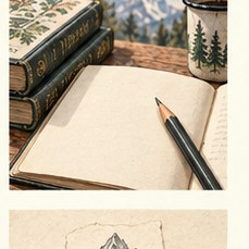 Illustration for “The Source Set Aside”
