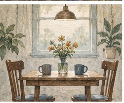 Illustration for “A Chair Kept Open”