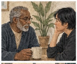 Illustration for “The Open Place Setting”