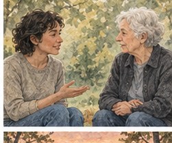 Illustration for “A Table for Two”
