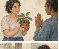 Illustration for “The Unforced Reply”