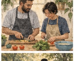 Illustration for “The Handwritten Hello”