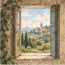 Illustration for “The Long View”