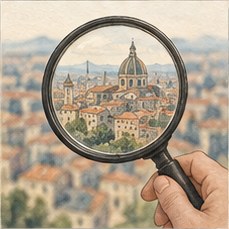 Illustration for “The Window From Outside”