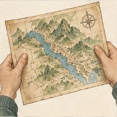 Illustration for “The Second View”