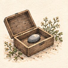 Illustration for “The Smallest Box”