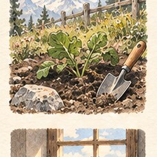 Illustration for “A Small Patch of Ground”